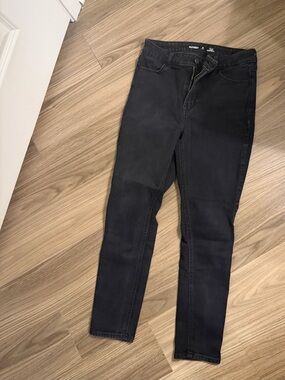 Old Navy Black Women's High-Rise Skinny Jeans - Stretch Denim